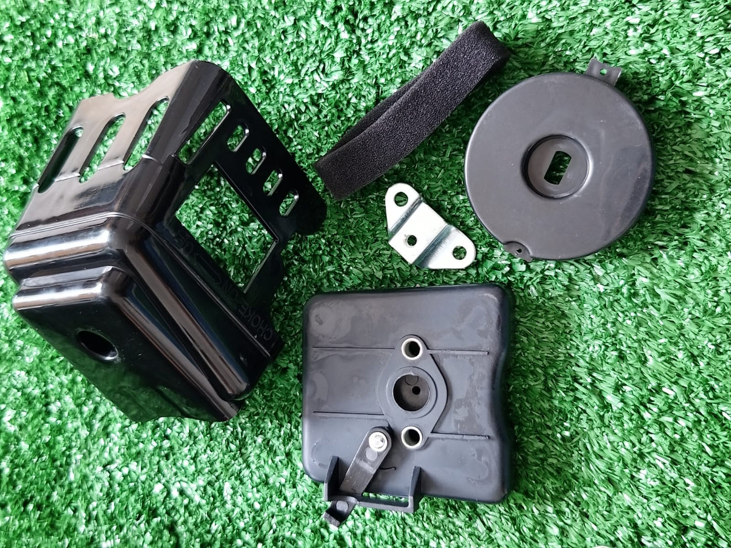 Gray helmet for bikers